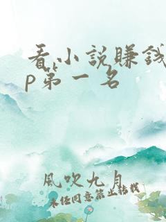 看小说赚钱app第一名