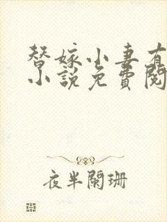 替嫁小妻有点甜小说免费阅读