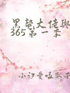 黑帮大佬与我的365第一季
