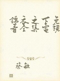 锦衣之下免费观看全集电视剧