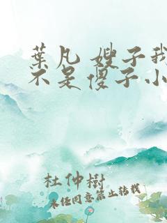 叶凡 嫂子我真不是傻子小说