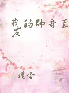 我的帅哥直男室友