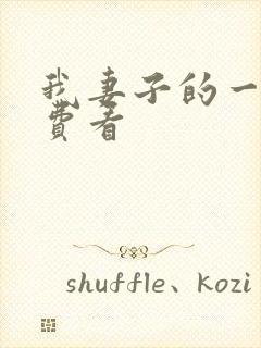 我妻子的一切免费看