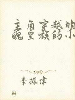 主角穿越明末落魄皇族的小说