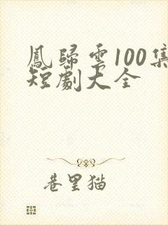 凤归云100集短剧大全
