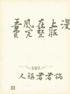 吾凰在上漫画免费完整版