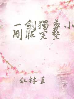 一剑独尊小说未删版完整