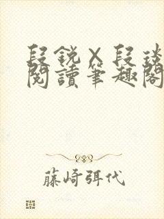 段锐×段琰免费阅读笔趣阁全文