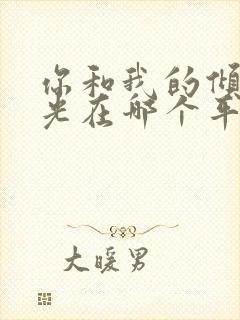 你和我的倾城时光在哪个平台播出