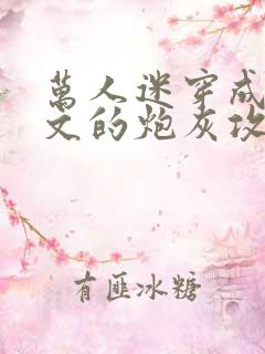 万人迷穿成总受文的炮灰攻四