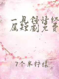 一见钟情终成眷属短剧免费观看全集高清