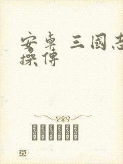 安卓 三国志曹操传