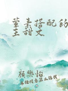 荤素搭配的双男主甜文