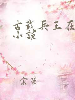 古武兵王在都市小说