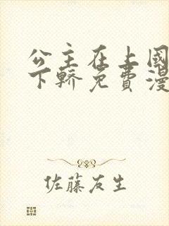 公主在上国师请下轿免费漫画