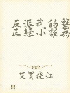 反派我的系统不正经小说无删减