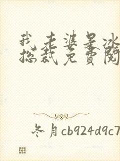 我老婆是冰山女总裁免费阅读最新