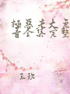 极恶老大免费观看全集完整版在线观看