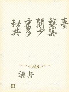 秘密关系台剧一共多少集