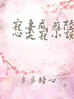 宠妻成瘾陆少的心尖宠小说免费阅读