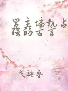 男主偏执占有欲强的古言