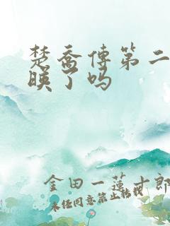 楚乔传第二部上映了吗