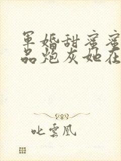 军婚甜蜜蜜:极品炮灰她在七零当娇娇》