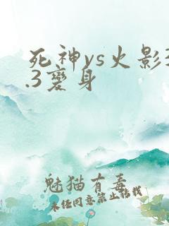 死神vs火影3.3变身