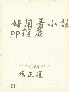 好用看小说的app推荐