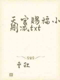 天官赐福小说无删减txt