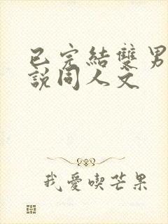 已完结双男主小说同人文