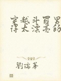 穿越斗罗男主长得太漂亮的小说