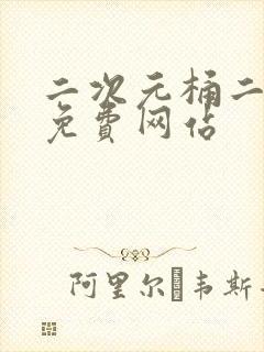 二次元桶二次元免费网站