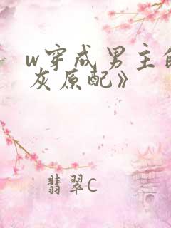 w穿成男主的炮灰原配》