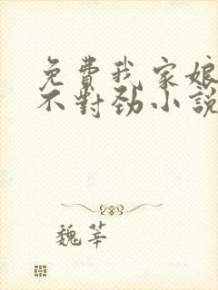 免费我家娘子,不对劲小说