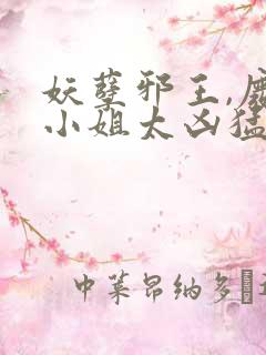 妖孽邪王,废材小姐太凶猛原著作者