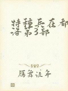 特种兵在都市杨洛第3部