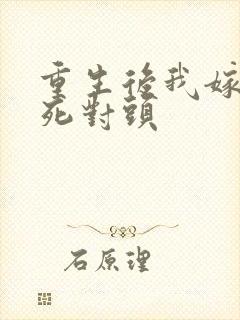 重生后我嫁给了死对头