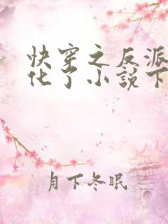 快穿之反派又黑化了小说下载txt