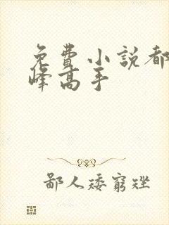 免费小说都市巅峰高手