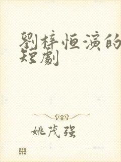 刘梓恒演的所有短剧