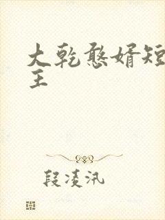 大乾憨婿短剧女主