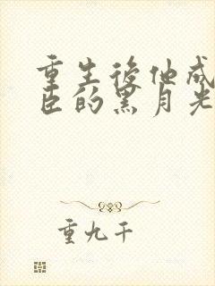 重生后他成了权臣的黑月光免费阅读