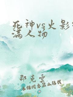死神vs火影绊满人物