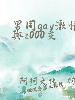 男同gay激情与z000交