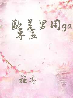 欧美男同gay 专区