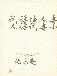 我淫他人妻,别人淫我妻小说