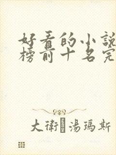 好看的小说排行榜前十名完结