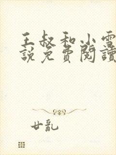 王叔和小雪的小说免费阅读