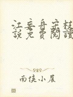 江妄舟宋枝雪小说免费阅读全文